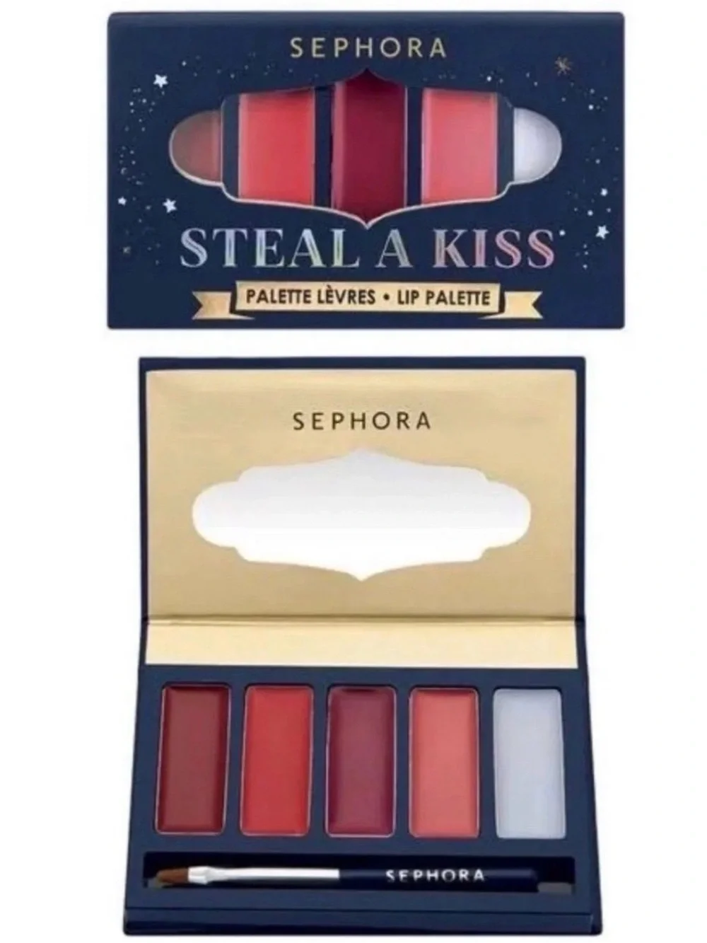 Sephora Lip Palette — Pink, Red & Coral Shades